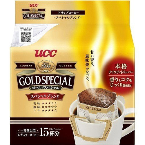 UCC Gold Special Drip Coffee Blend 15cups