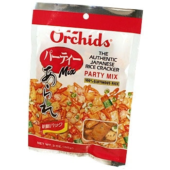 Orchids Rice Crackers Party Mix