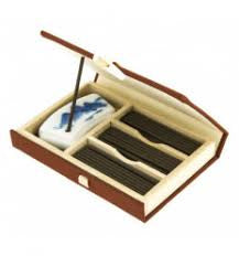 Jinkoh Juzan Agar Aloes wooden Box 8g (60 sticks)