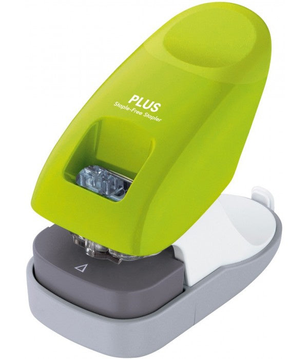 PLUS Stapleless Stapler - Green