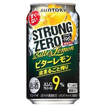 -196℃ STRONG ZERO Double Bitter Lemon  9% 350ml