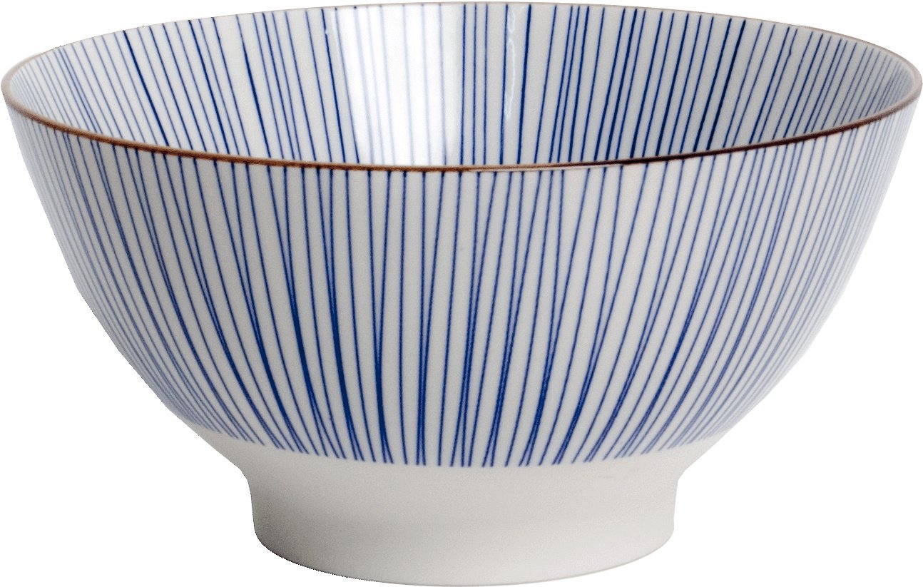 Japanese Stripes pattern Kumo Ø18.4 cm | H9.4cm
