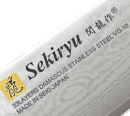 Sekiryu 33 Layers Damascus Stainless Steel VG - 10  15cm