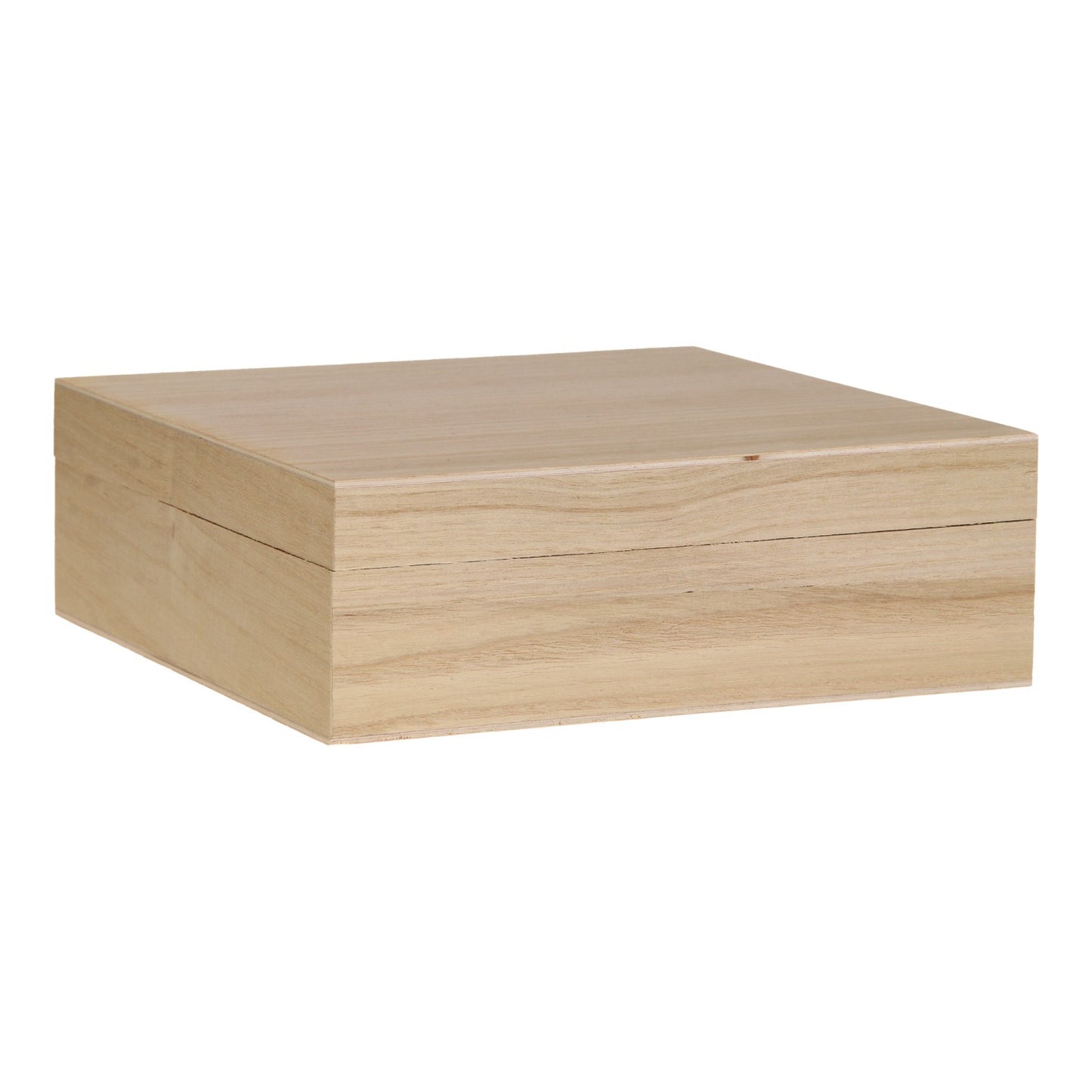 Bento Box Wood L20.9 x W20.9 x H7 cm