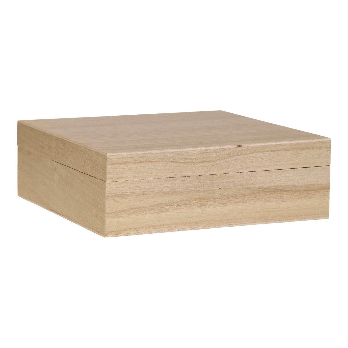 Bento Box Wood L25.2 x W25.2 x H7 cm