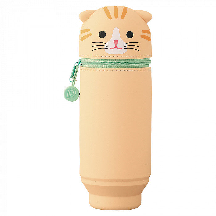 LIHIT LAB Punilabo Stand Pen Case Big Size Tabby Cat (Limited Edition)