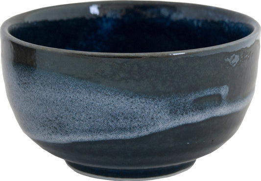 Matcha bowl dark blue night Ø13 x H7 cm