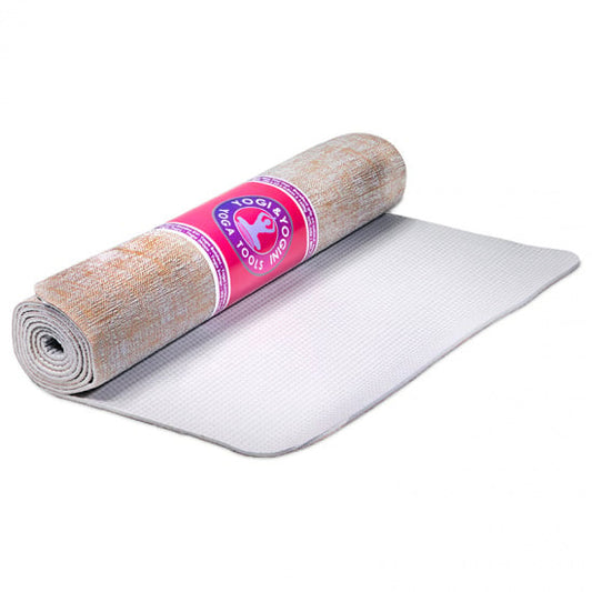 Yogi & Yogini yoga mat jute gray 1550g