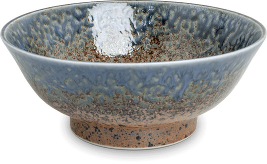 Brown and blue bowl Ø21.2 cm | H8.5cm
