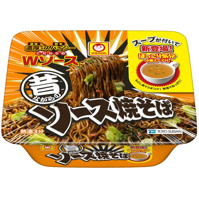 Toyo Suisan Maruchan Mukashinagara No Sauce Yakisoba Cup 123g – JAPAN ...