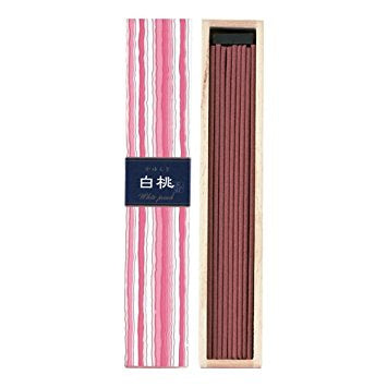 KAYURAGI incense White Peach 40 sticks