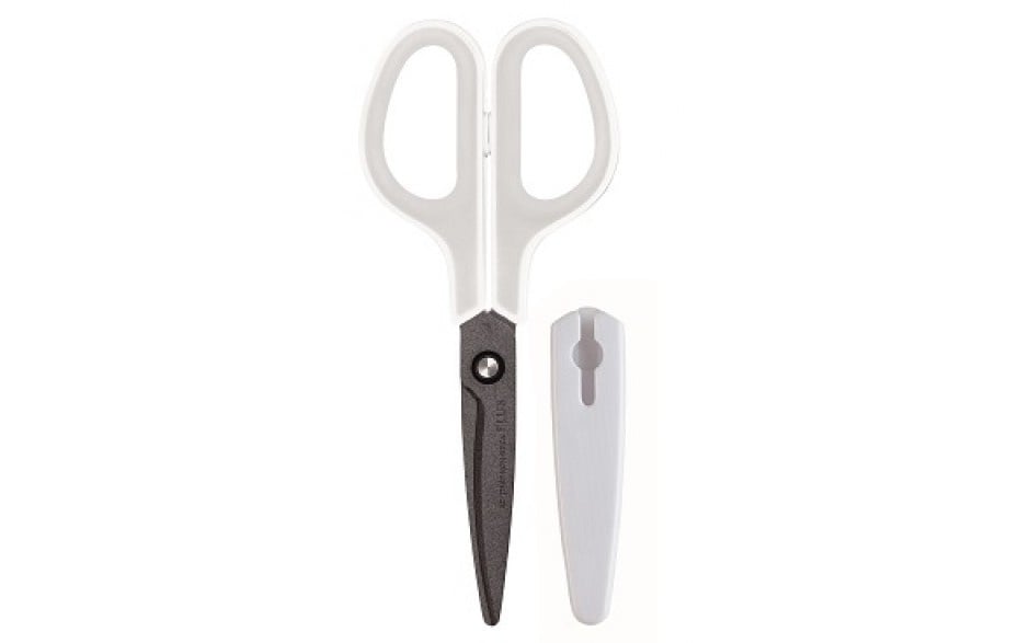 Plus Scissors Fluorine-coated SC-175SF White/Grey
