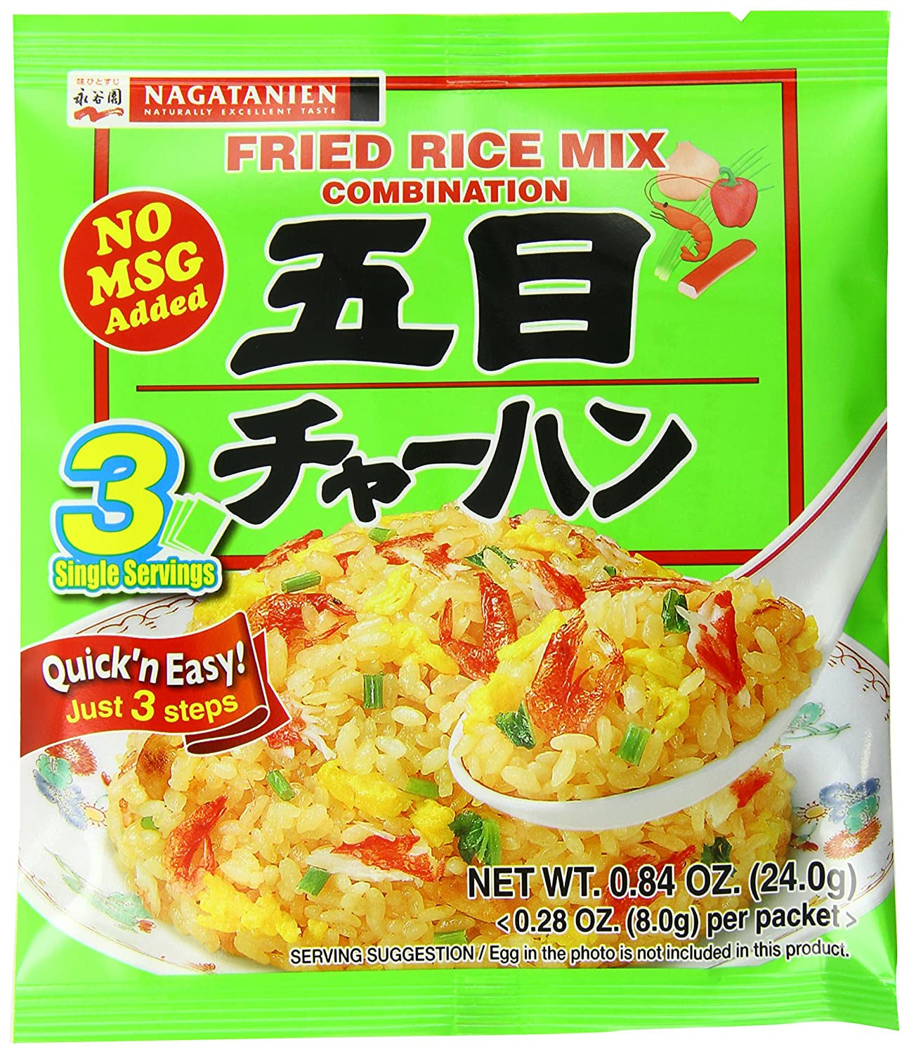 Nagatanien Fried Rice Mix Crab Flav. 23.4g