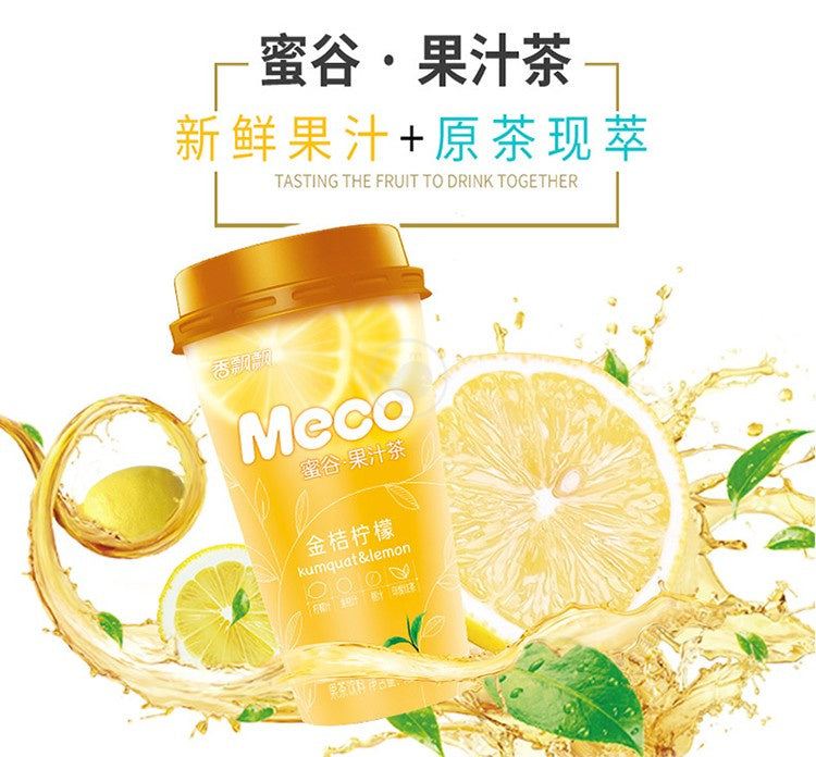 Meco Fruit Tea - Kumquat & Lemon Flavour 400ml