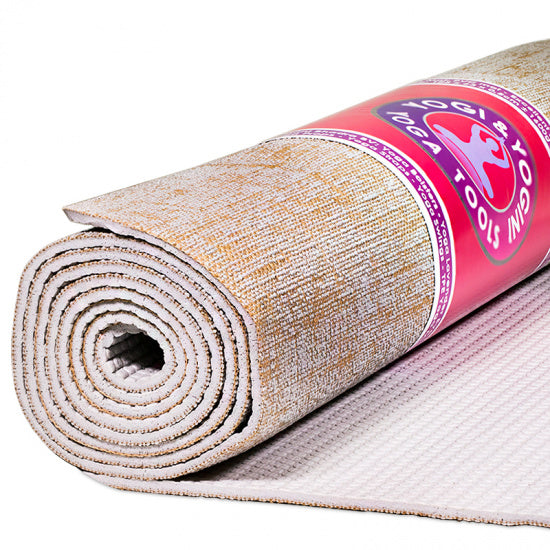 Yogi & Yogini yoga mat jute gray 1550g