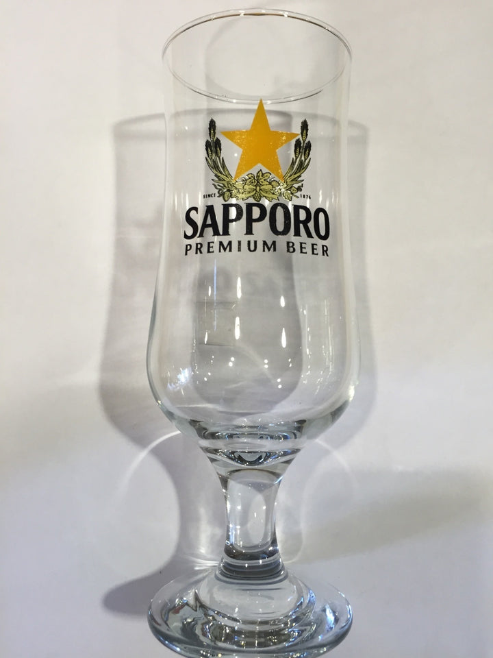 Sapporo beer glass