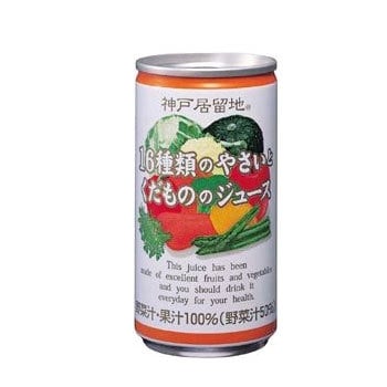 Kobe Kyoryuchi Vegetable and 16 Fruit juice