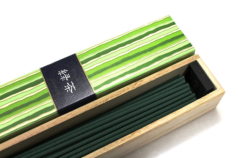 KAYURAGI incense Green tea 40 sticks