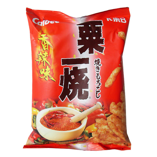 Calbee Grill A Corn Hot & Spicy 80g