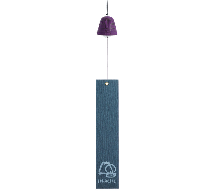 Iwachu Furin Feng Shui Bell Purple 5,5 cm