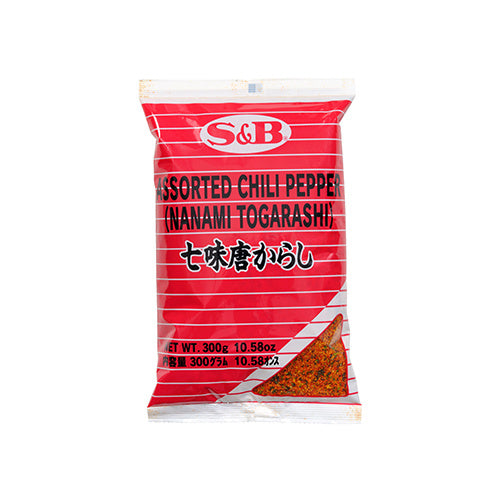 S&B Nanami Togarashi Japanese red pepper 300 g