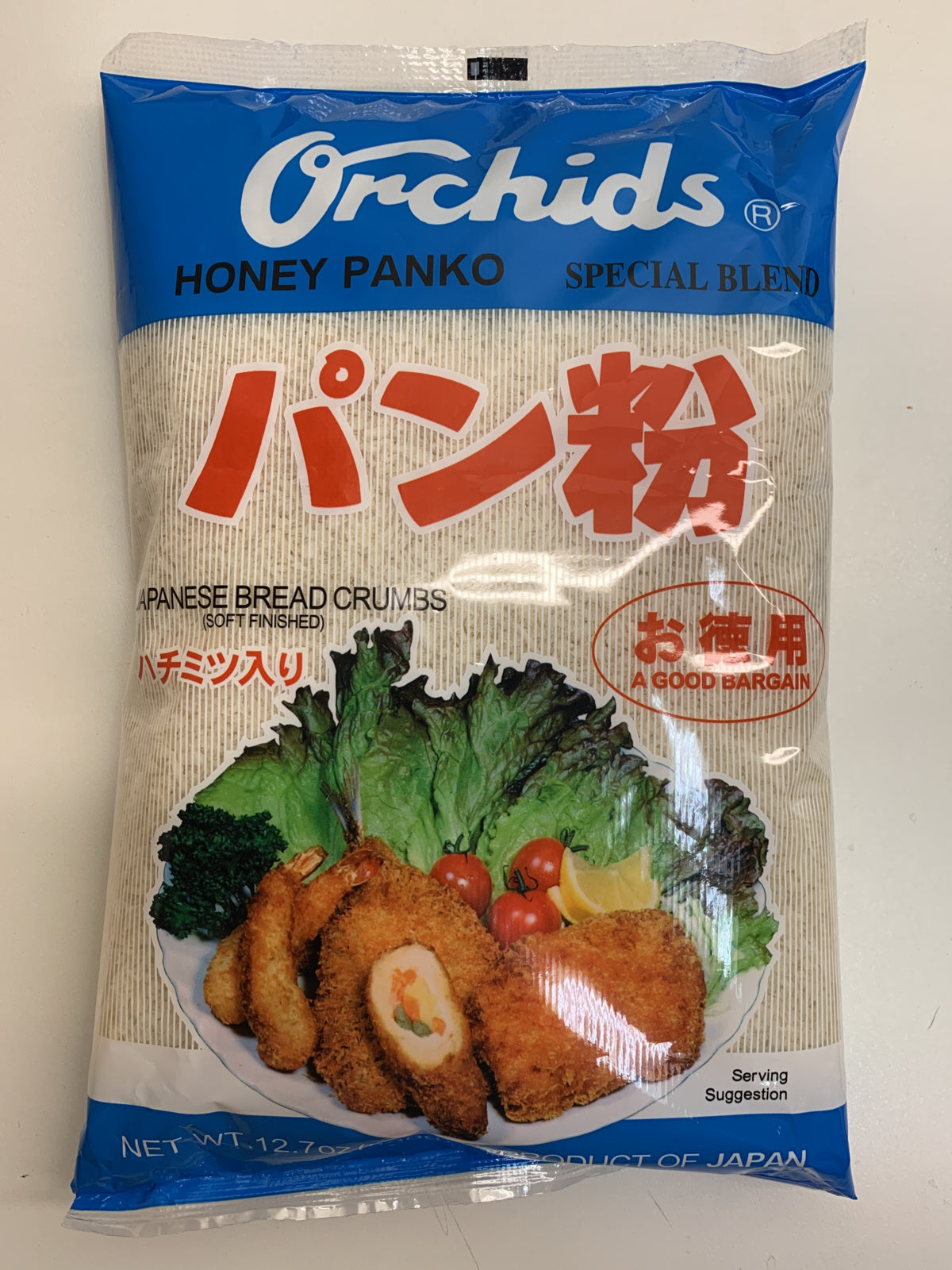 Breadcrumbs Orchids Honey Panko 360g JAPAN Lifestyle
