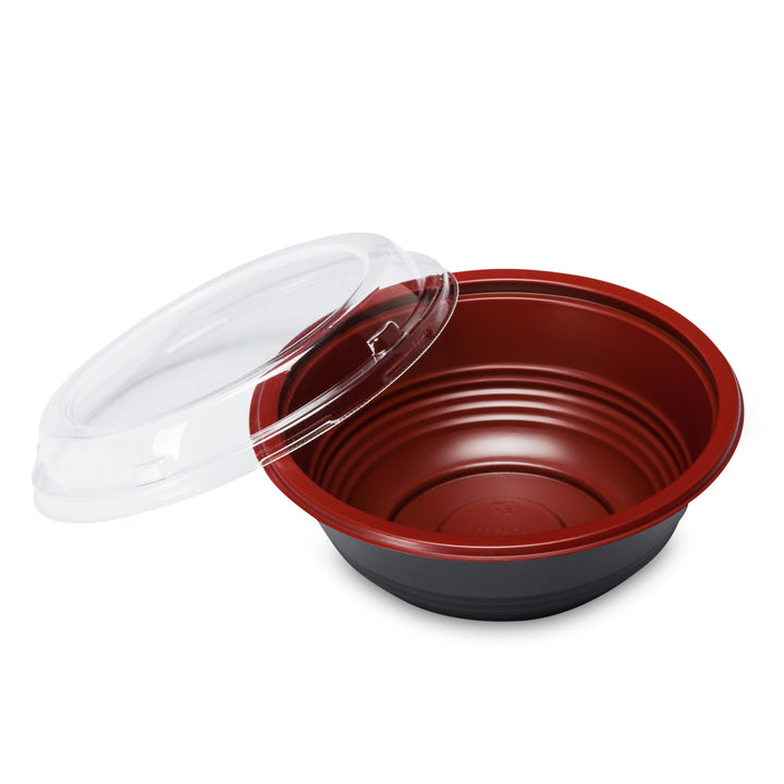 Donburi Tray and cover HD1000 1000ml 50pcs + Lit