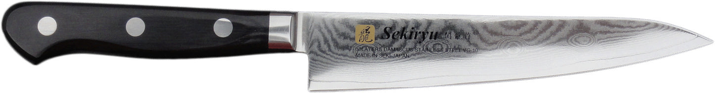 Sekiryu 33 Layers Damascus Stainless Steel VG - 10  16cm