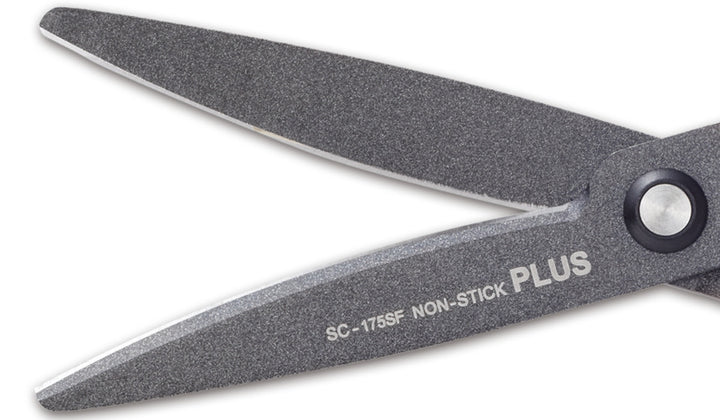 Plus Scissors Fluorine-coated SC-175SF White/Grey
