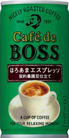 Suntory Cafe de Boss Bitter Sweet Espresso 185g