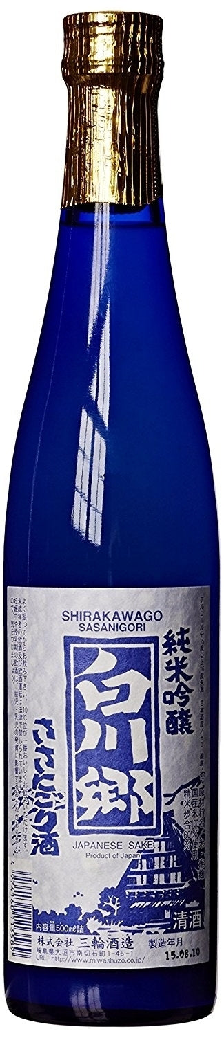 Miwa Shuzo Shirakawago Sasanigori 15% 500ml