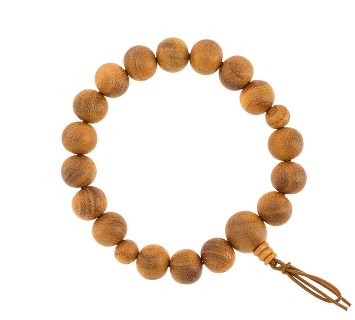 Nenju Japan wrist mala Keyaki Wood