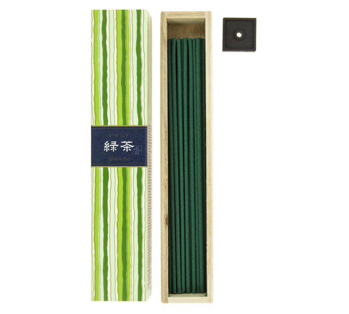 KAYURAGI incense Green tea 40 sticks