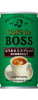 Suntory Cafe de Boss Bitter Sweet Espresso 185g