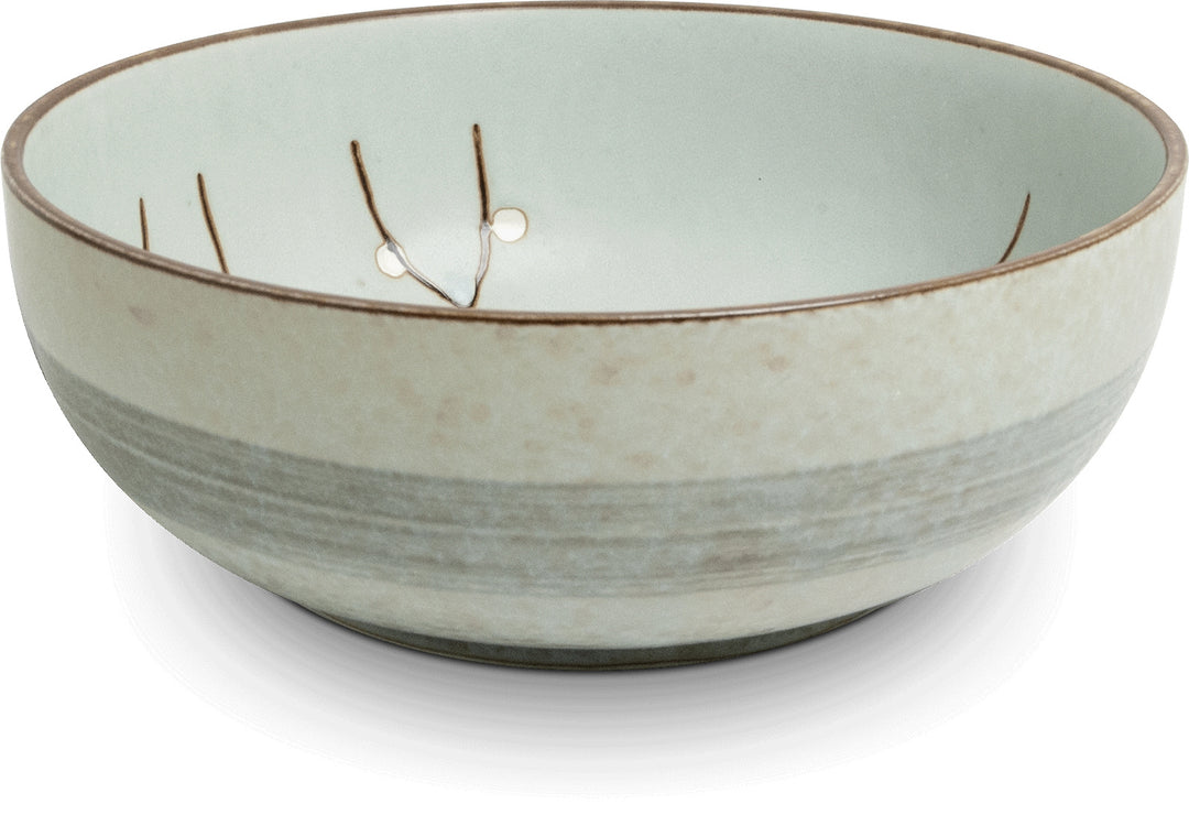 Hana Soshun light green bowl Ø24.5 cm | H9 cm