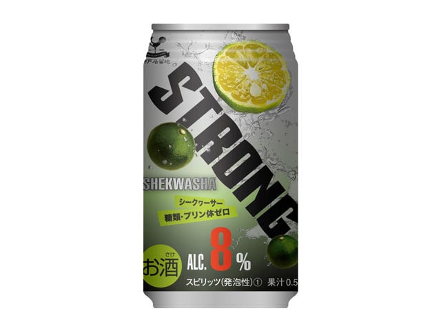 Kobe Kyoryuchi Chu-Hi STRONG Shekwasha Zero 350ml 8%