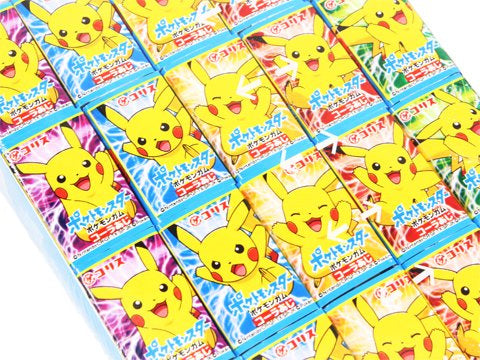 Pokemon Pikachu chewing gum 5pcs