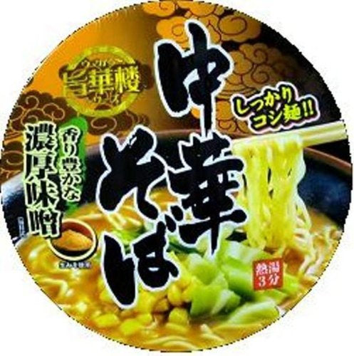 Umakarou Chuka Soba Noko Miso Cup 105g