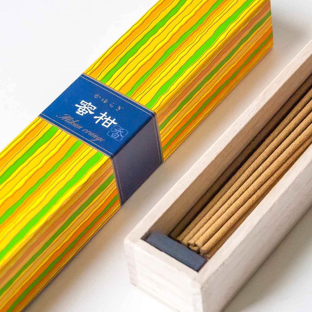 KAYURAGI incense Orange 40 sticks