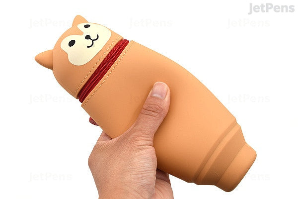 LIHIT LAB Punilabo Stand Pen Case - Shiba Inu Dog