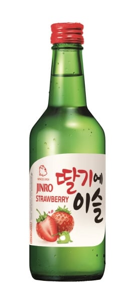 JINRO Soju Strawberry 12% 360ml