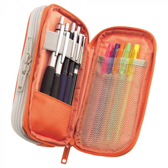 SMART FIT Double Pen Case Pen Pouch Small - Orange